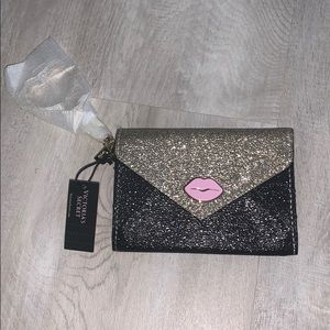 NEW victoria secret change purse/card holder